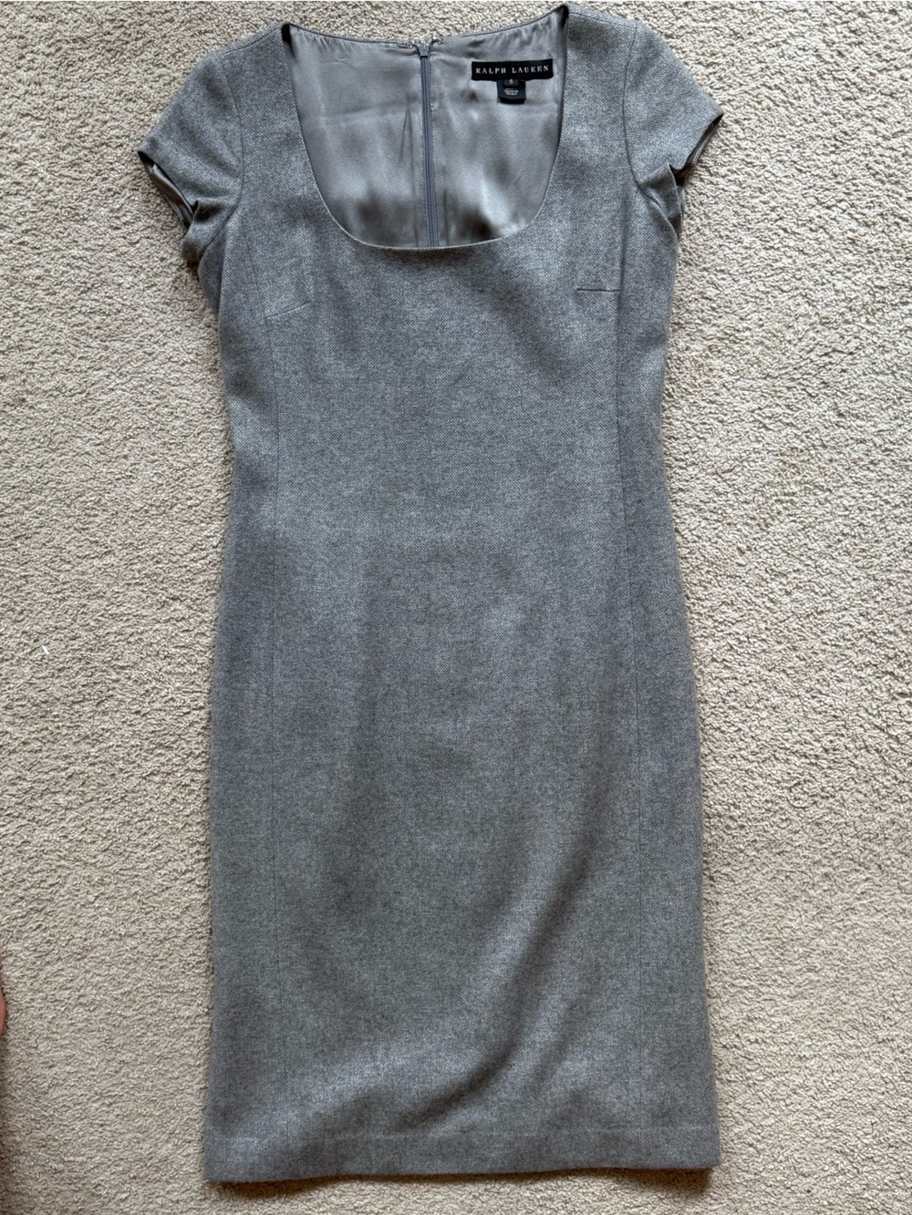 Ralph Lauren Black Label Cashmere Pencil Dress